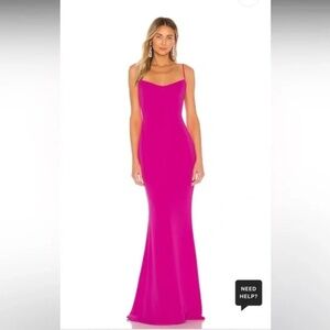 Katie May Damn Gina in Electric Pink Gown Formal / Prom Dress NWT